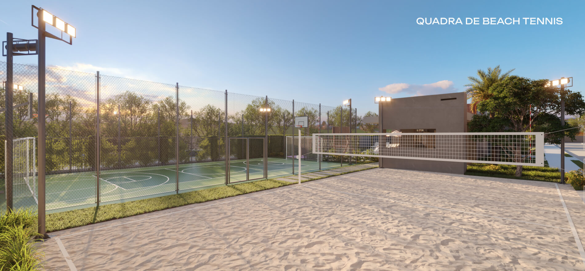QUADRA DE BEACH TENNIS